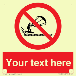 Custom No kite surfing